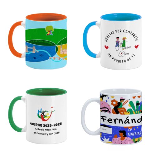 tazas corporativas surtido