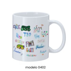 Taza Escolar Personalizada PintArte - Modelo 0402