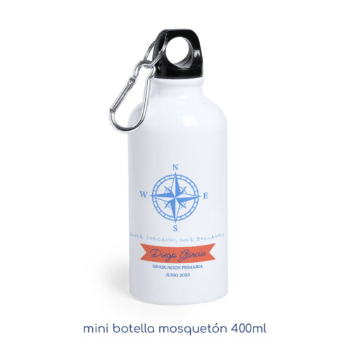 Rosa Vientos Azul Botella/Termo