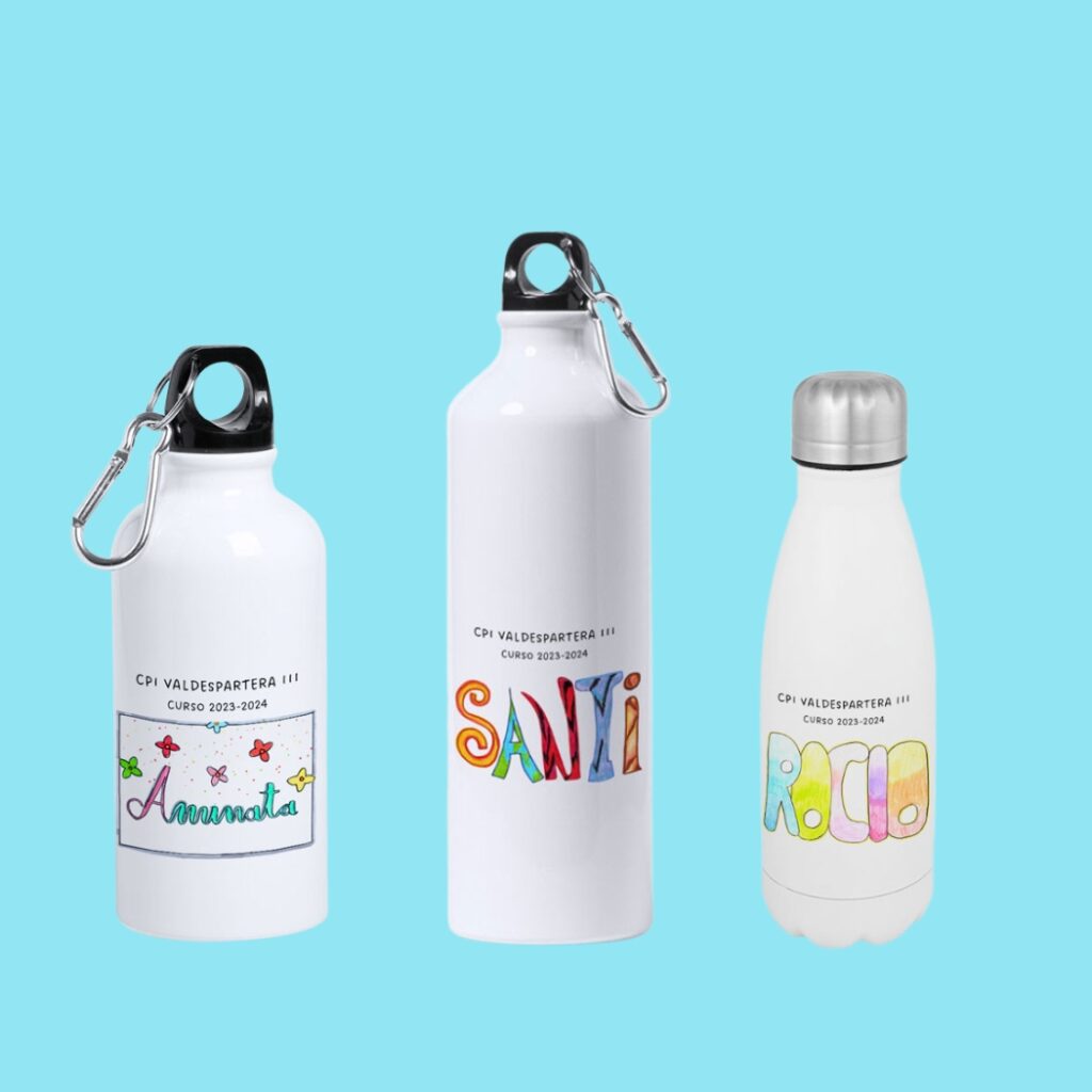 Lettering Botella/Termo