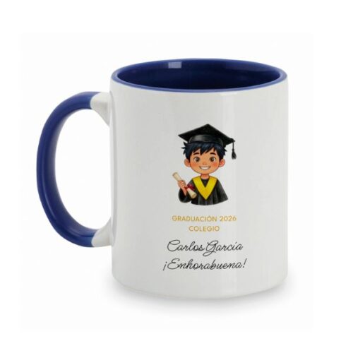 Graduado Ilustración Tazas