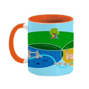 taza logotipo identidad