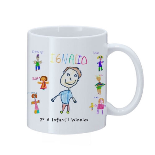 Tazas con sus creaciones
