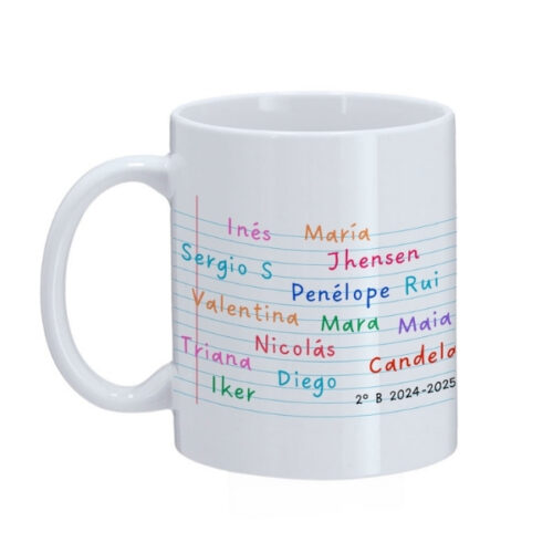 Tazas estilo Libreta